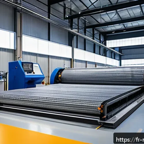 Home 17 기계항공공학 연구 분야 - A futuristic aerospace manufacturing facility in France showcasing the production of natural fiber c...